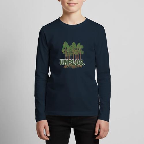 Unplug Series 4 - Kids' Premium Long Sleeve T-Shirt