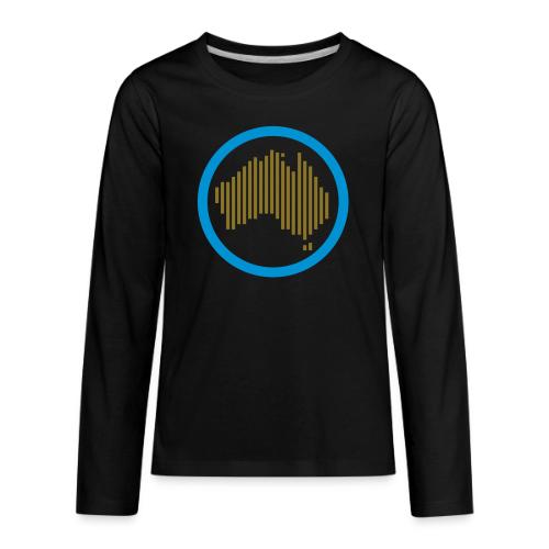 Hoodie Symbol Only - Kids' Premium Long Sleeve T-Shirt