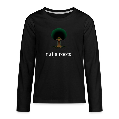 naijaroots - Kids' Premium Long Sleeve T-Shirt