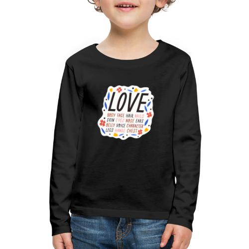 love - Kids' Premium Long Sleeve T-Shirt