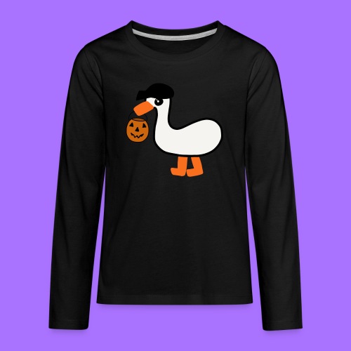 Emo Goose (Halloween 2021) - Kids' Premium Long Sleeve T-Shirt