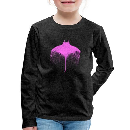 South Carolin Stingray in Pink - Kids' Premium Long Sleeve T-Shirt