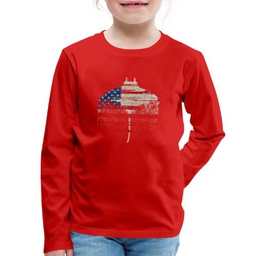 South Carolina Independence Stingray, Dark - Kids' Premium Long Sleeve T-Shirt