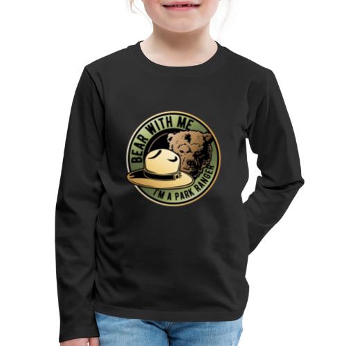Bear Park Ranger - Kids' Premium Long Sleeve T-Shirt