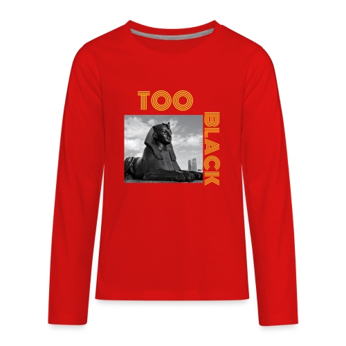 TooBlack sphinx - Kids' Premium Long Sleeve T-Shirt
