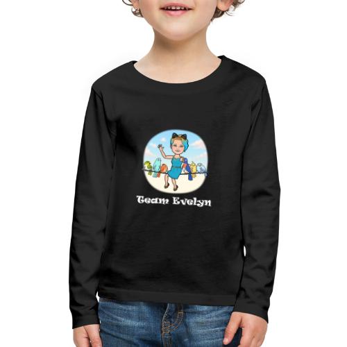 Official Team Evelyn Shirt (1 side) - Kids' Premium Long Sleeve T-Shirt