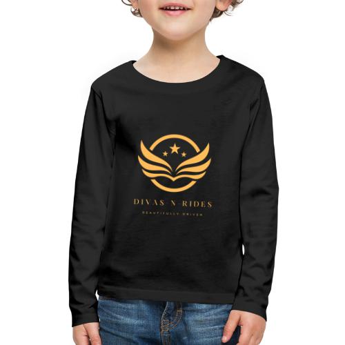 Divas N Rides Wings1 - Kids' Premium Long Sleeve T-Shirt