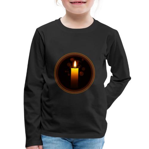 Candle - Kids' Premium Long Sleeve T-Shirt