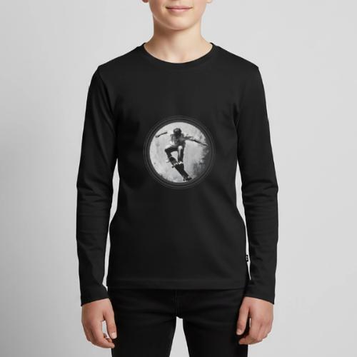 Skateboarding Vibes Only - Kids' Premium Long Sleeve T-Shirt