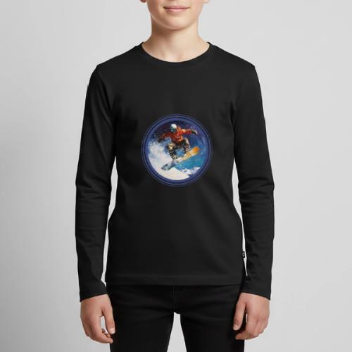 Snowboarding Rush - Kids' Premium Long Sleeve T-Shirt