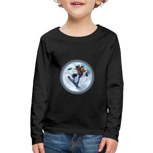 Snowboarding Life - Kids' Premium Long Sleeve T-Shirt