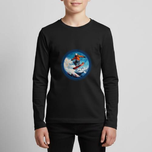 Snowboarding Vibes - Kids' Premium Long Sleeve T-Shirt