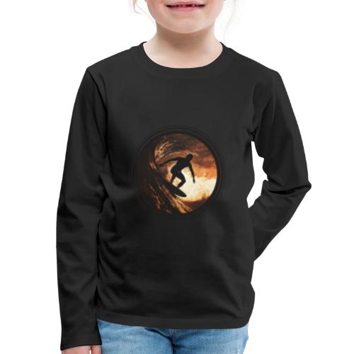 Surfing Spirit - Kids' Premium Long Sleeve T-Shirt