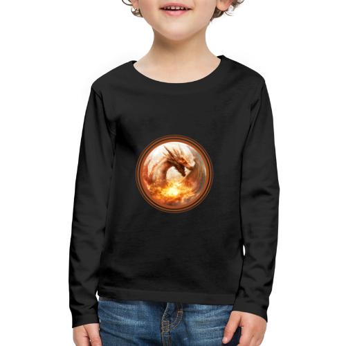 Dragon's Wrath - Kids' Premium Long Sleeve T-Shirt