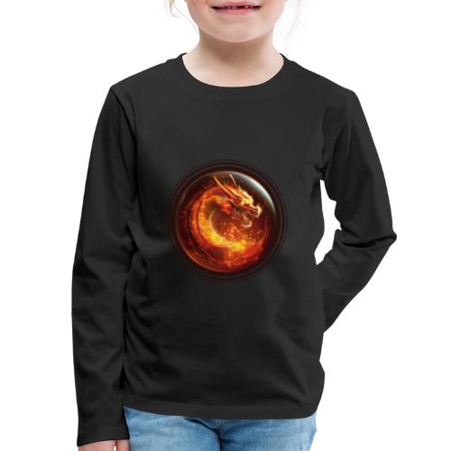 Shadow Dragon Rise - Kids' Premium Long Sleeve T-Shirt