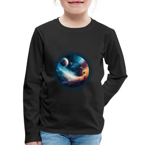 Planets Among Colors - Kids' Premium Long Sleeve T-Shirt