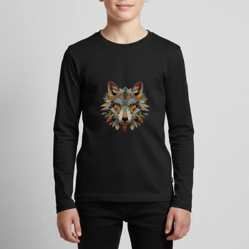 Spectrum Wolf Vision - Kids' Premium Long Sleeve T-Shirt