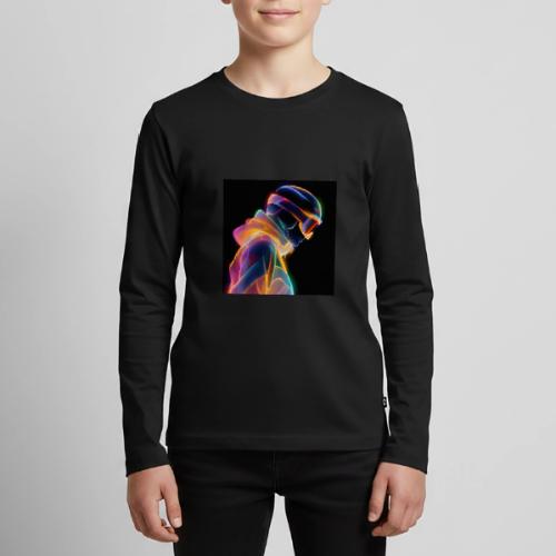 Snowboarding: Neon Gravity Ride - Kids' Premium Long Sleeve T-Shirt