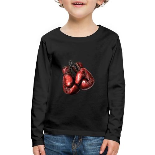 Legacy Boxing Gloves - Kids' Premium Long Sleeve T-Shirt