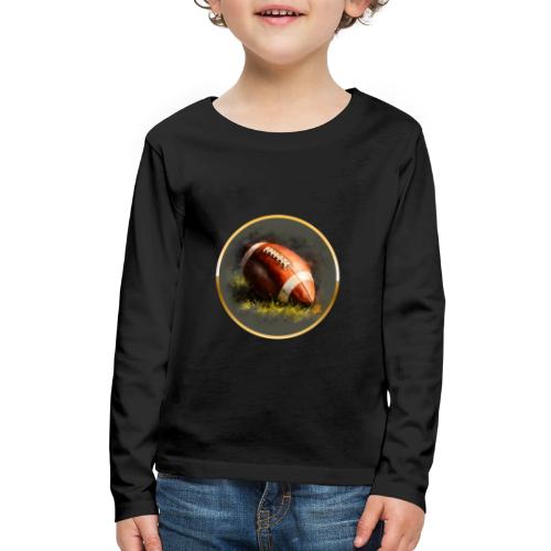 American Football: Gridiron Gold - Kids' Premium Long Sleeve T-Shirt