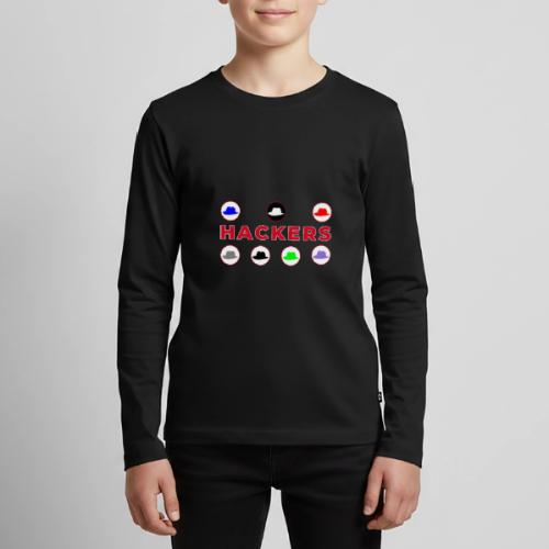 The Spectrum of Hackers - Kids' Premium Long Sleeve T-Shirt