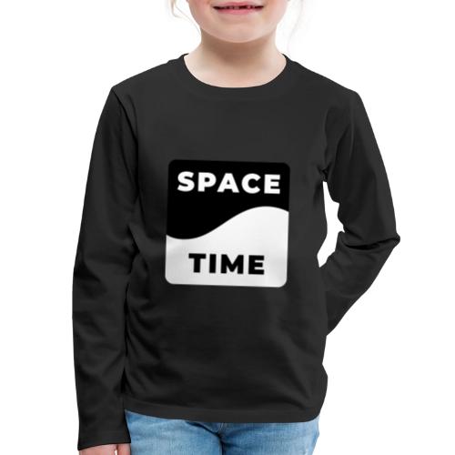 Space-time: Warped Reality - Kids' Premium Long Sleeve T-Shirt