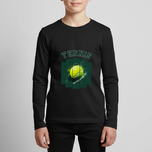 Tennis Motion - Kids' Premium Long Sleeve T-Shirt