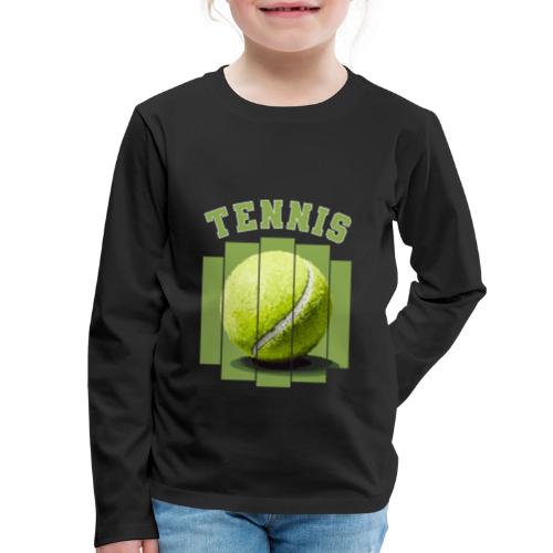 Tennis Minimal - Kids' Premium Long Sleeve T-Shirt