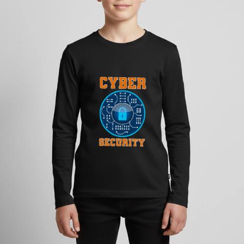 Cycer security: Secure by Design - Kids' Premium Long Sleeve T-Shirt