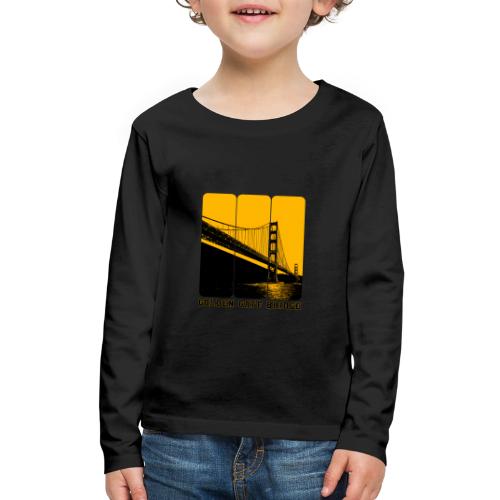 Golden Gate Bold Icon - Kids' Premium Long Sleeve T-Shirt
