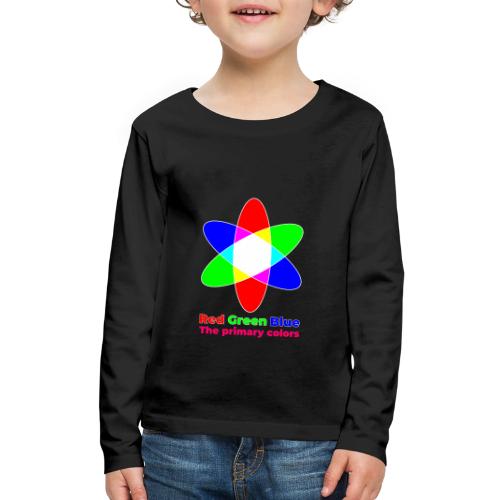 Primary colors: RGB Origins - Kids' Premium Long Sleeve T-Shirt
