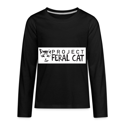 Feral Cat Fundraiser Official merchandise - Kids' Premium Long Sleeve T-Shirt