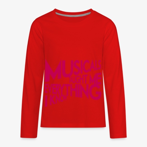 MTMEIK Pink Logo - Kids' Premium Long Sleeve T-Shirt