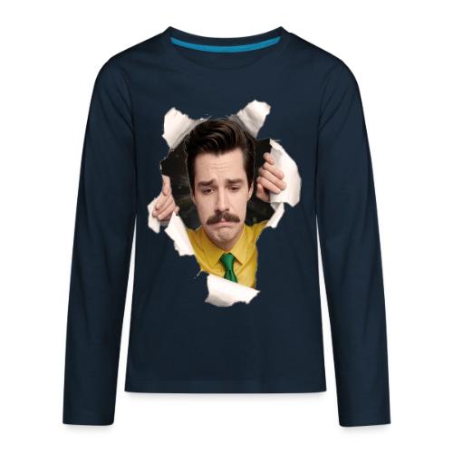 Mr. Matheson Chest Burster - Kids' Premium Long Sleeve T-Shirt