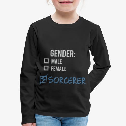 Gender: Sorcerer! - Kids' Premium Long Sleeve T-Shirt