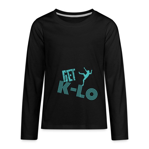 Get K-Lo teal - Kids' Premium Long Sleeve T-Shirt