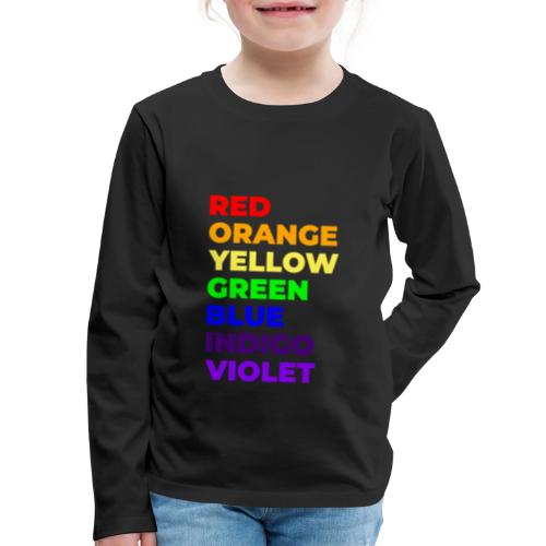 True Colors - Kids' Premium Long Sleeve T-Shirt
