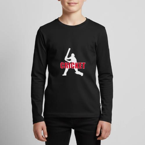 Power Play Cricket - Kids' Premium Long Sleeve T-Shirt