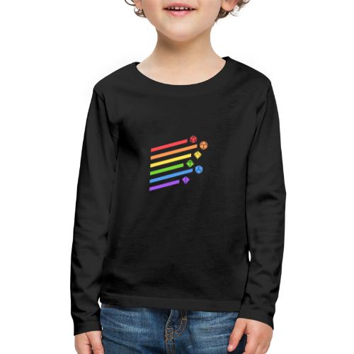 Original Rainbow Dice Ray - Kids' Premium Long Sleeve T-Shirt