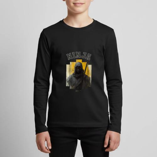 Silent Ninja Code - Kids' Premium Long Sleeve T-Shirt