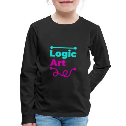 Art vs Logic - Kids' Premium Long Sleeve T-Shirt