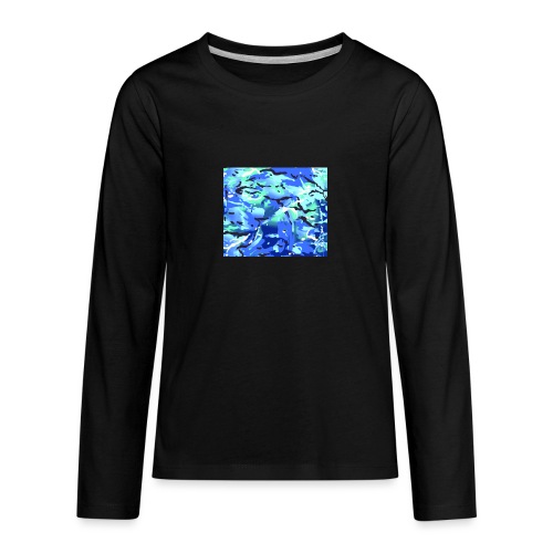 MTP Blue shop preview - Kids' Premium Long Sleeve T-Shirt