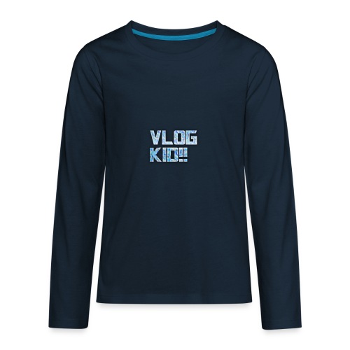 Vlog Kid - Kids' Premium Long Sleeve T-Shirt