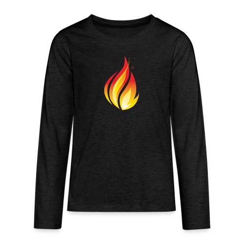 HL7 FHIR Flame Logo - Kids' Premium Long Sleeve T-Shirt