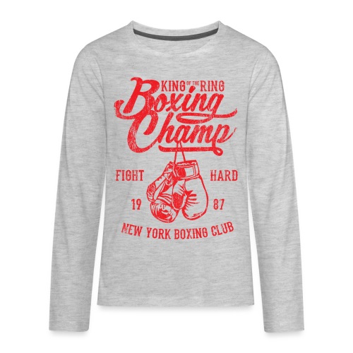 Boxing Champ - Kids' Premium Long Sleeve T-Shirt