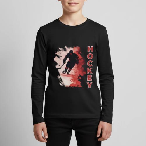 Hockey Fire - Kids' Premium Long Sleeve T-Shirt