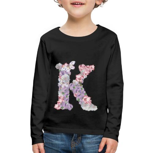 Letter K - Kids' Premium Long Sleeve T-Shirt