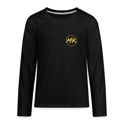 24MK OG (Black Tee-Shirt) - Kids' Premium Long Sleeve T-Shirt