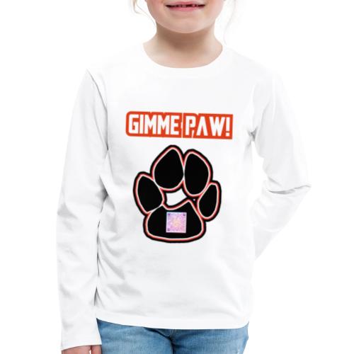 Jack-Jack’s Paw (Proceeds go to ASPCA!) - Kids' Premium Long Sleeve T-Shirt