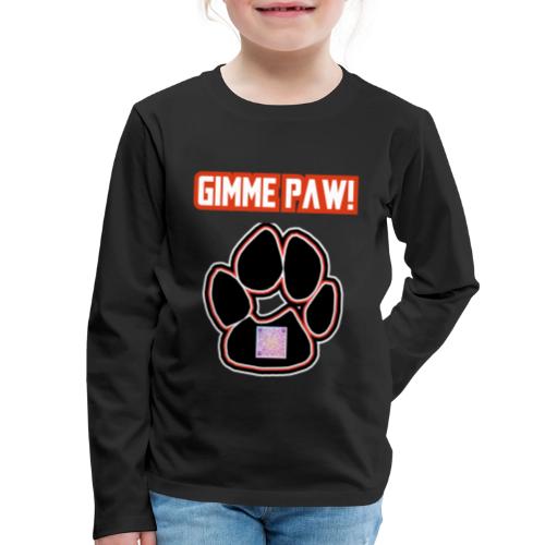 Jack-Jack’s Paw (Proceeds go to ASPCA!) - Kids' Premium Long Sleeve T-Shirt